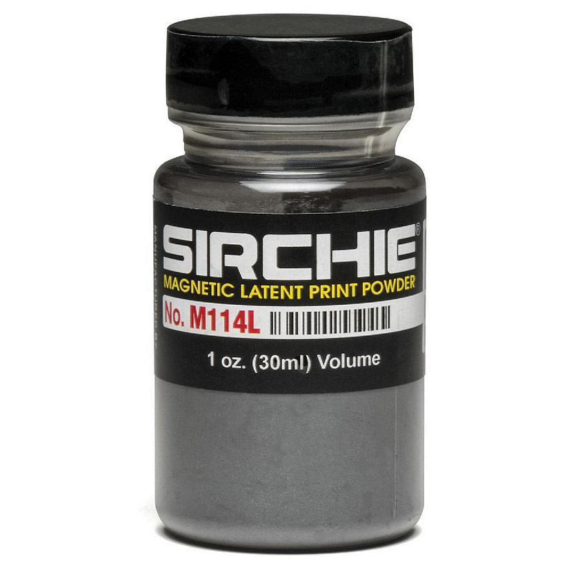 Sirchie Black Magnetic Fingerprint Powder, 1 oz Image