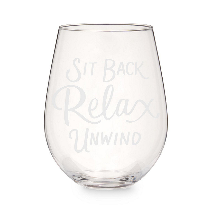 Life is Good Stemless Wine Glasses