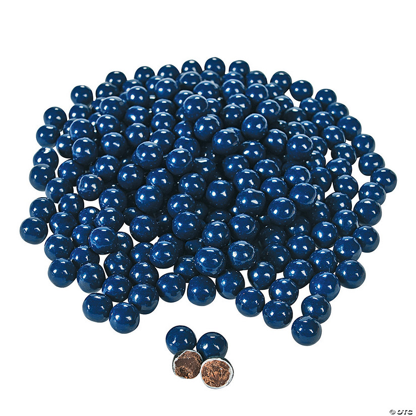 Sixlets<sup>&#174;</sup> Navy Blue Chocolate Candy - 1184 Pc. Image