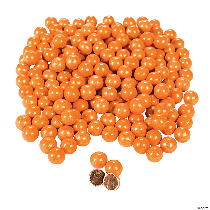 Sixlets® Sparkling Orange Chocolate Candy Oriental Trading
