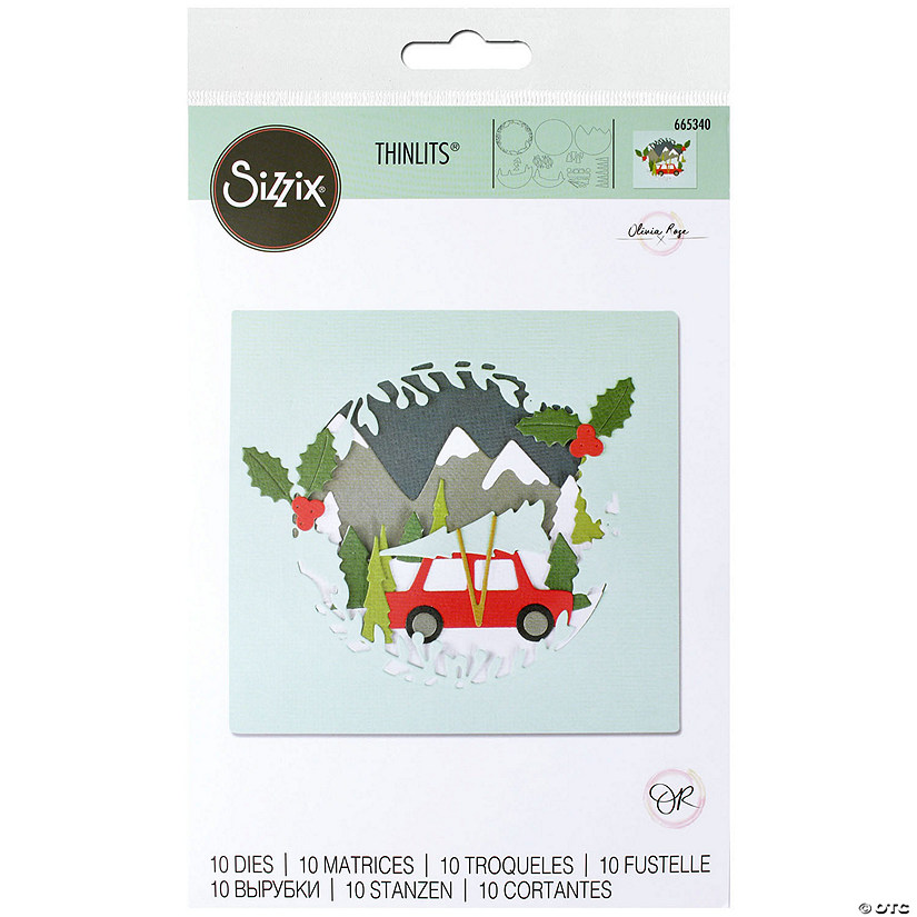 Sizzix Thinlits Die Jigsaw Par Olivia Rose | 665887 |Chapitre