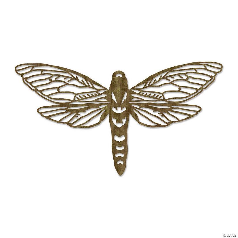 Sizzix Thinlits Die By Tim Holtz-Perspective Moth Image