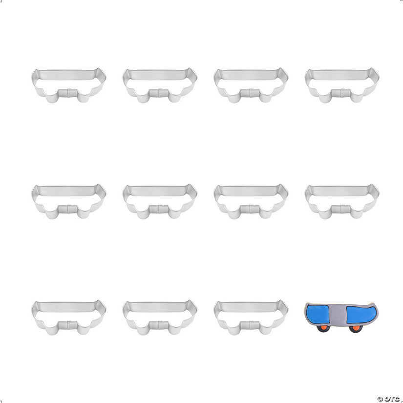 Skateboard 4" Cookie Cutters Image