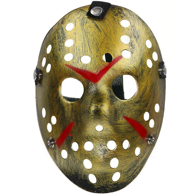 Skeleteen Horror Hockey Costume Mask Image