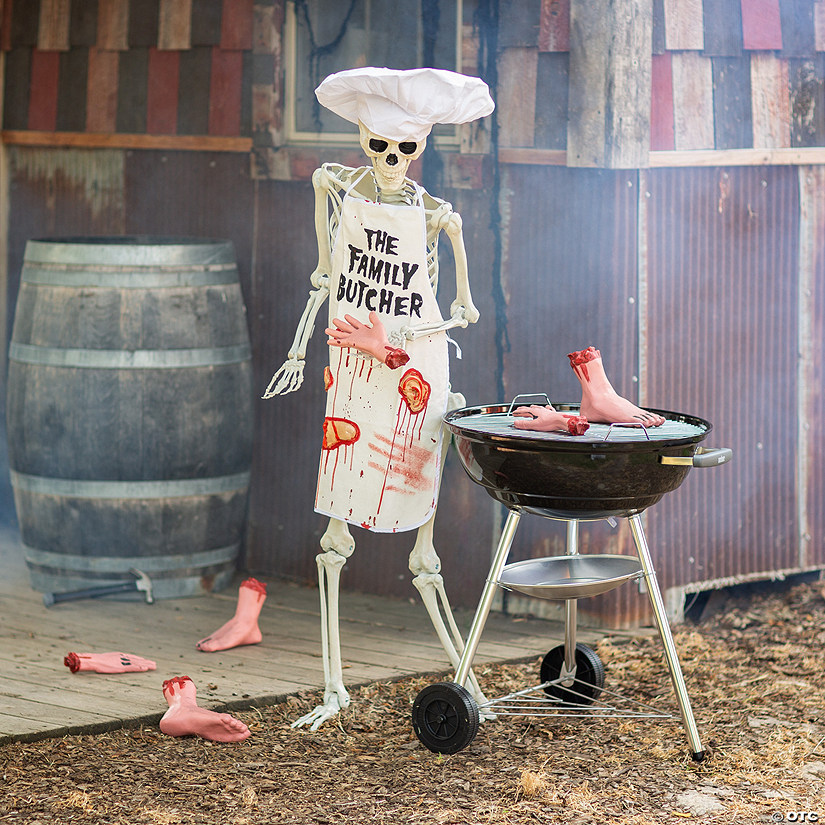 Skeleton BBQ Decorating Kit - 9 Pc. Image