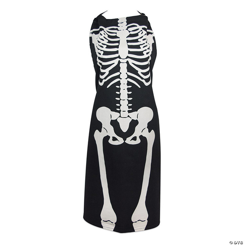 Skeleton Print Chef Apron Image