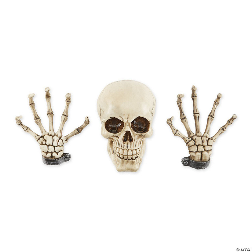 Skeleton Wall Decor Set 3.87X3X5.75" Image