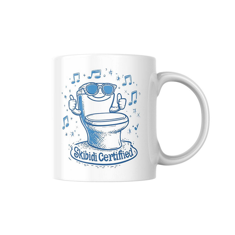 Skibidi Certified Mug by Dancing Littles Jungle Image