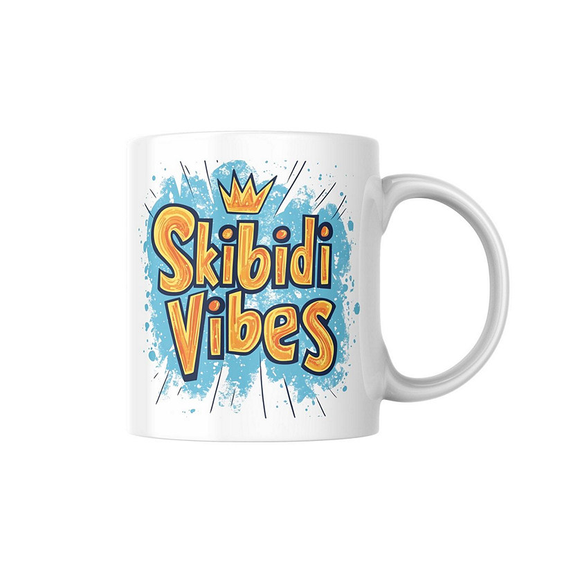 Skibidi Vibes Mug by Dancing Littles Jungle Image