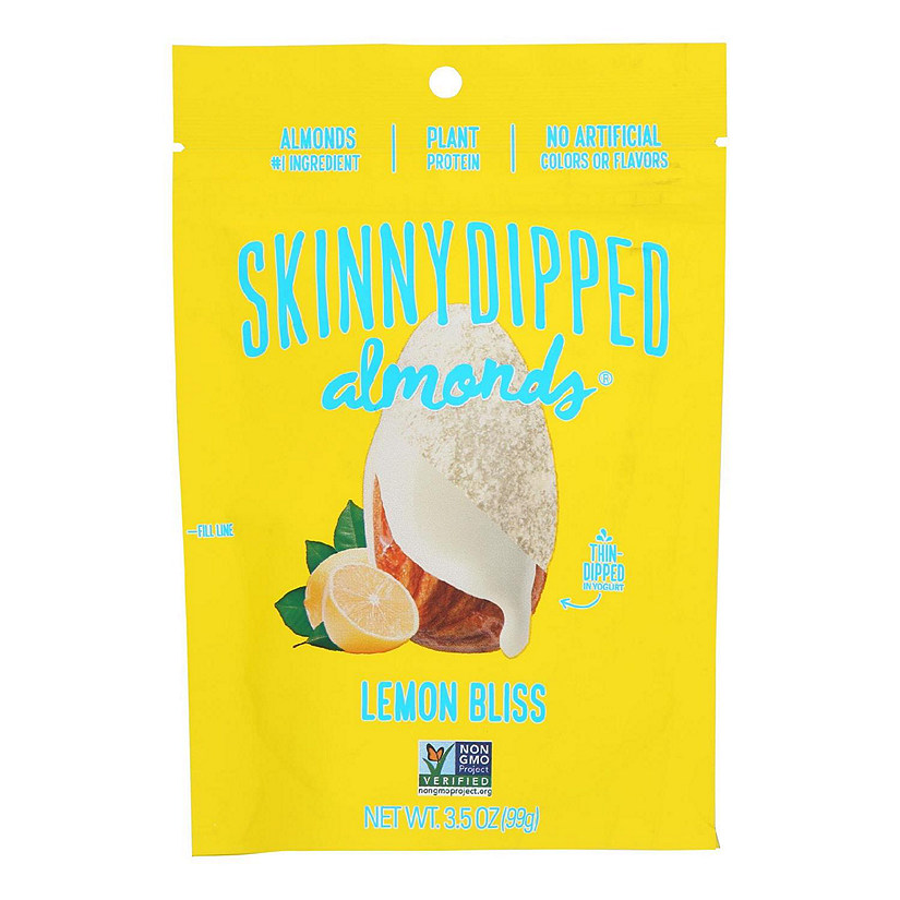 Skinnydipped - Almonds Lemon Bliss - Case of 10-3.5 OZ Image