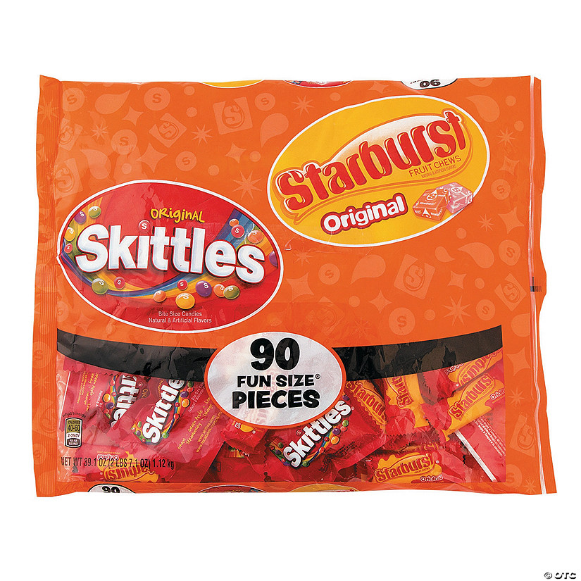 Skittles<sup>&#174;</sup> & Starburst<sup>&#174;</sup> Big Time Fun Candy Packs - 90 Pc. Image