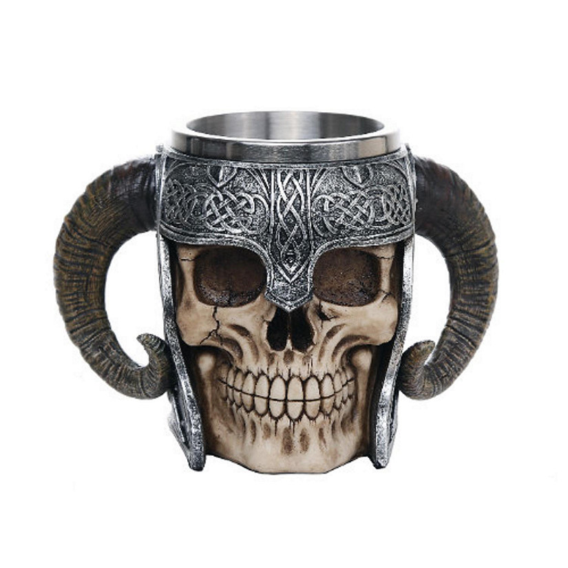 Skull Helmet Mug Cup New Image