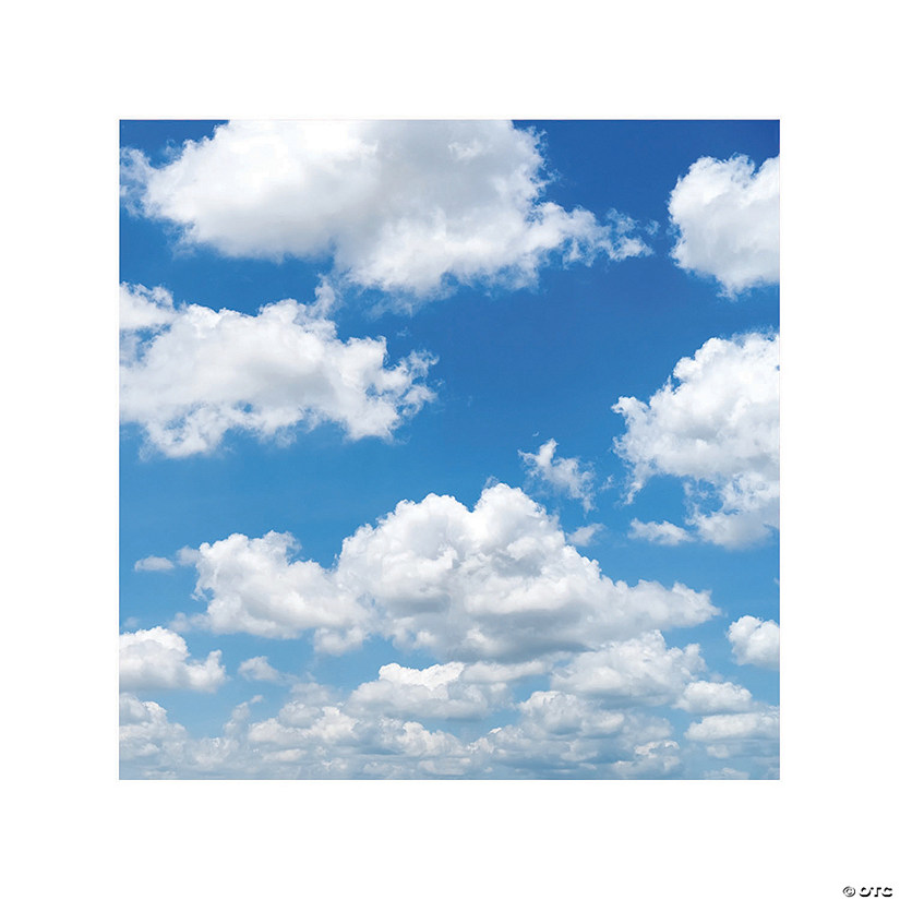 Sky Cloud Backdrop - 2 Pc. Image