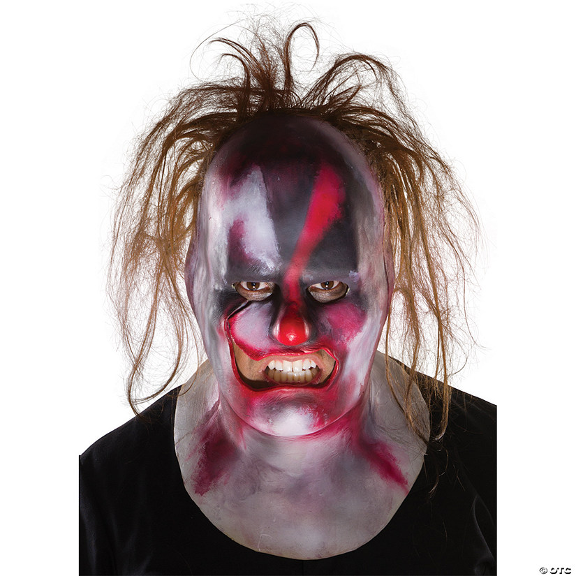Slipknot Clown Mask With Hair Image