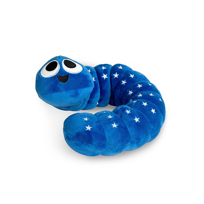 Slither IO Jumbo 24 Inch Bendable Plush  Blue Star Image