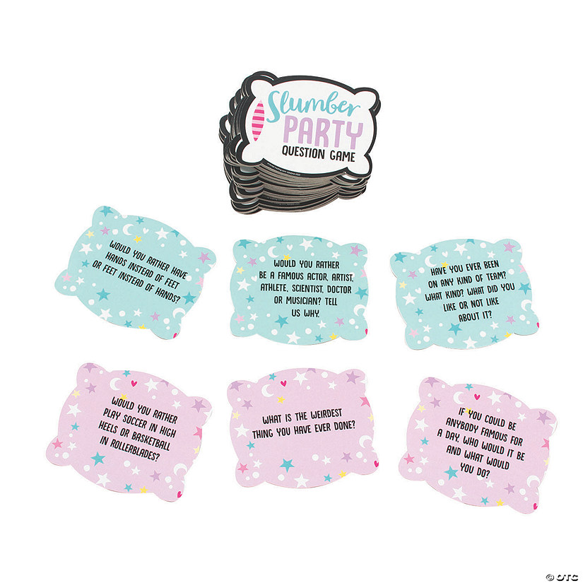 Slumber Party Questions Game Image
