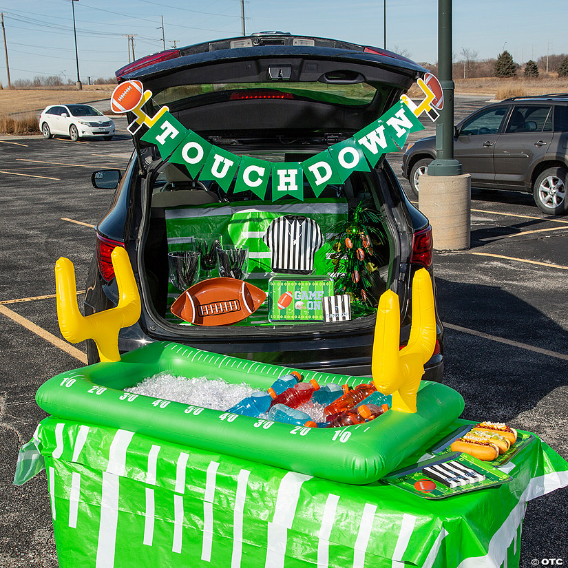 Small Football Tailgating Trunk Kit for 16 Image