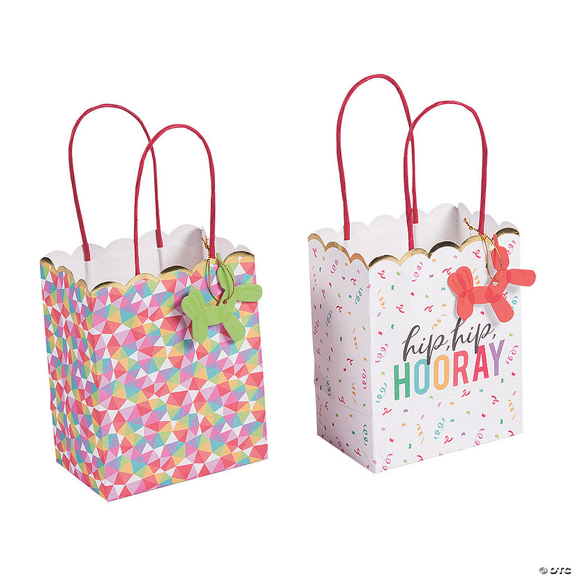Small Hip Hip Hooray Gift Bags - 4 Pc. Image