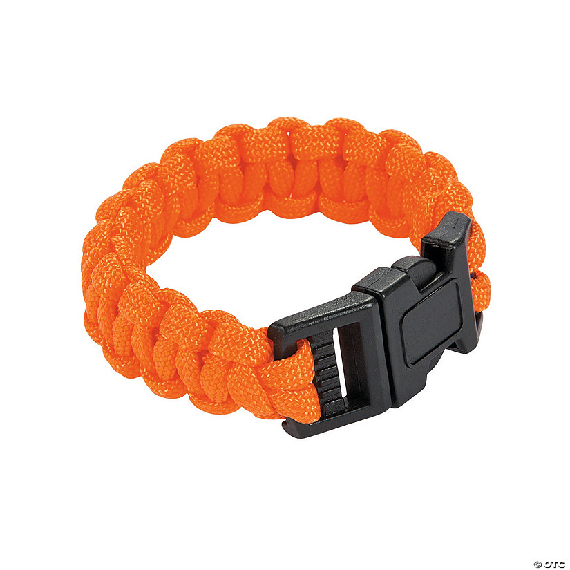 Small Orange Paracord Bracelets Oriental Trading
