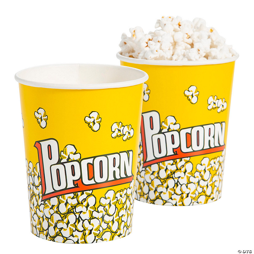 Small Popcorn Cups- 12 Pc. Image