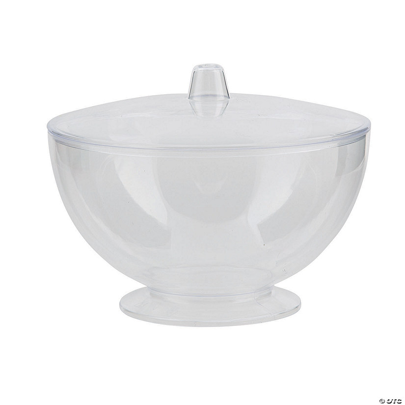 Small Round Favor Bowls with Lids - 12 Pc. Image