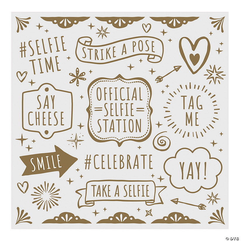 Small Selfie Backdrop Image