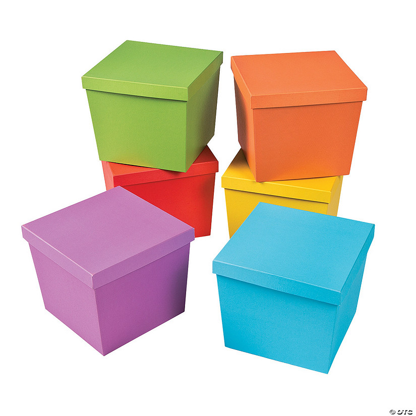 Small Square Storage Boxes - Discontinued