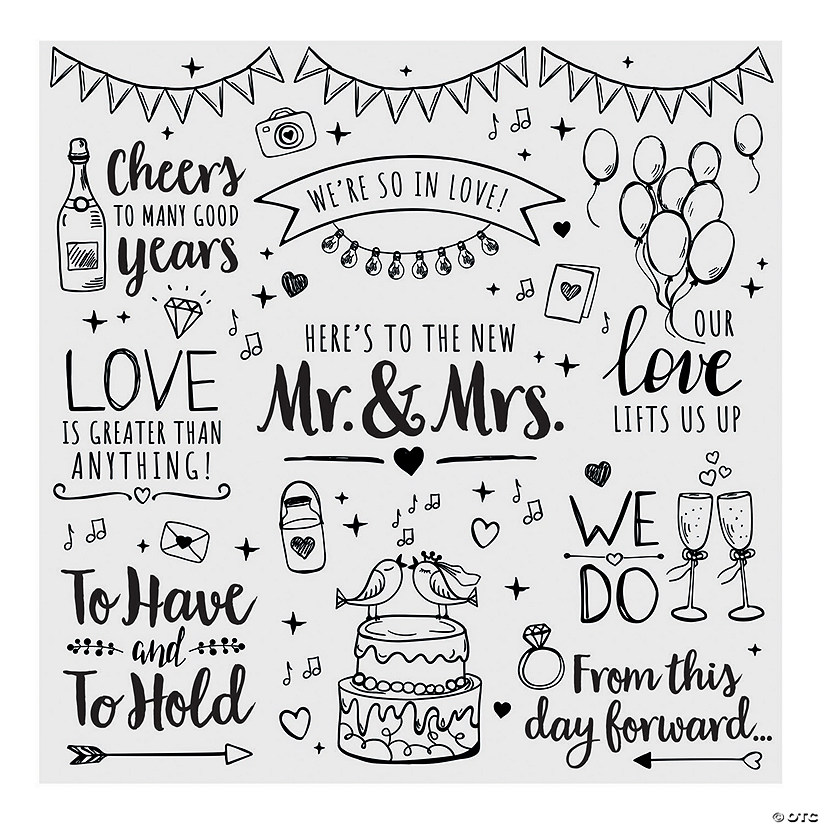Small Wedding Backdrop - 2 Pc. Image