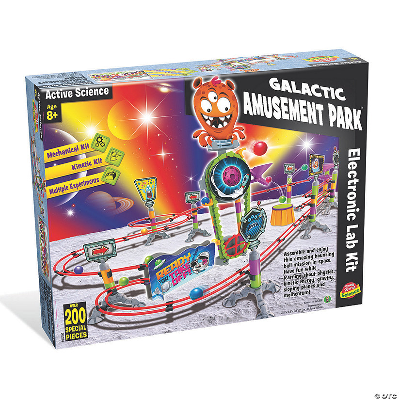 Small World Toys Galactic Amusement Park Active Science Electronic Lab Kit Image