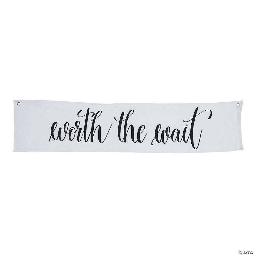 Small Worth the Wait Banner Image