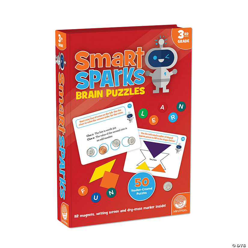 Smart Sparks Brainy Puzzles: Grade 3 Image