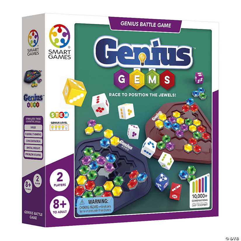 SmartGames Genius Gems Genius Battle Game Image