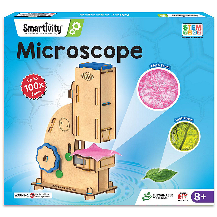 Smartivity: Microscope - Diy Science Toy, Stem Building Set, Ages 8+ Image