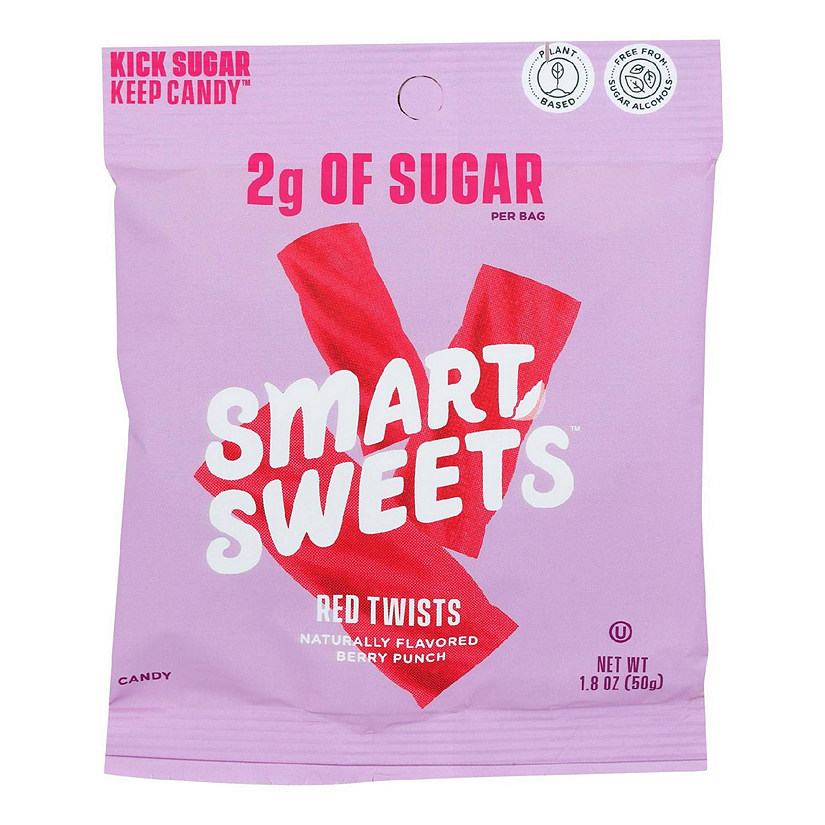 Smartsweets - Red Twists Berry Punch - Case of 12-1.8 OZ Image