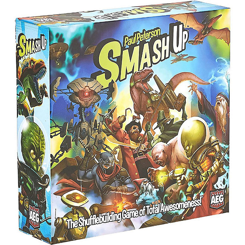 Smash Up - Base Game, Shufflebuilding Card Game - Ages 12+ Image