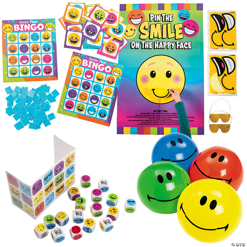 Smile Face Activity Kit - 15 Pc. Image