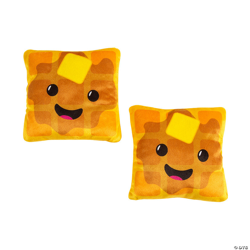 Smiling Brown Stuffed Waffles - 12 Pc. Image