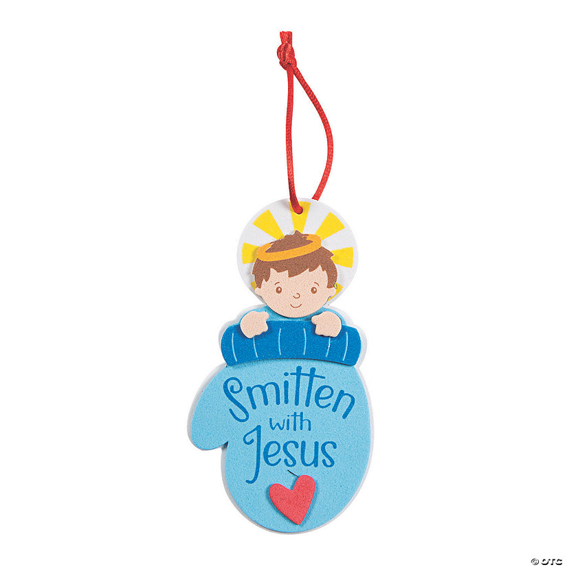 Download Smitten With Jesus Ornament Craft Kit Discontinued PSD Mockup Templates