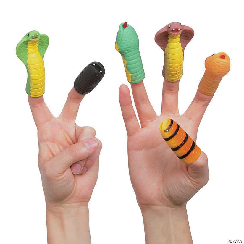 Snake Head Finger Puppets Discontinued