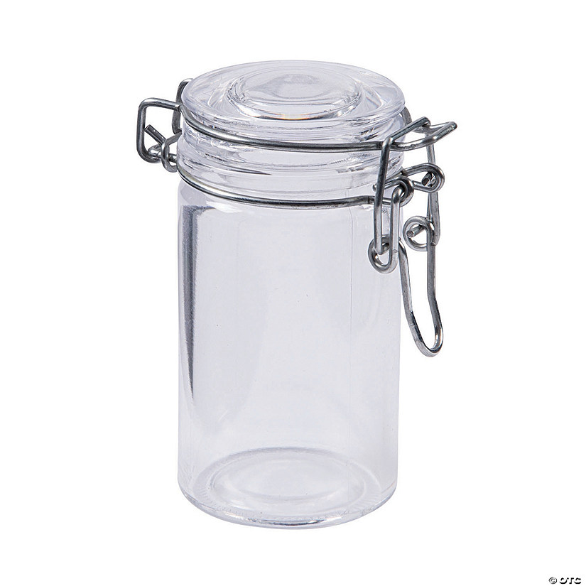 Snap Lid Bottle Favor Jars - 12 Pc. Image