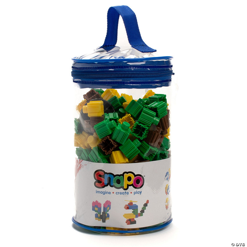Snapo Building Blocks, Mine World Creator Kit, 200 Pieces Image