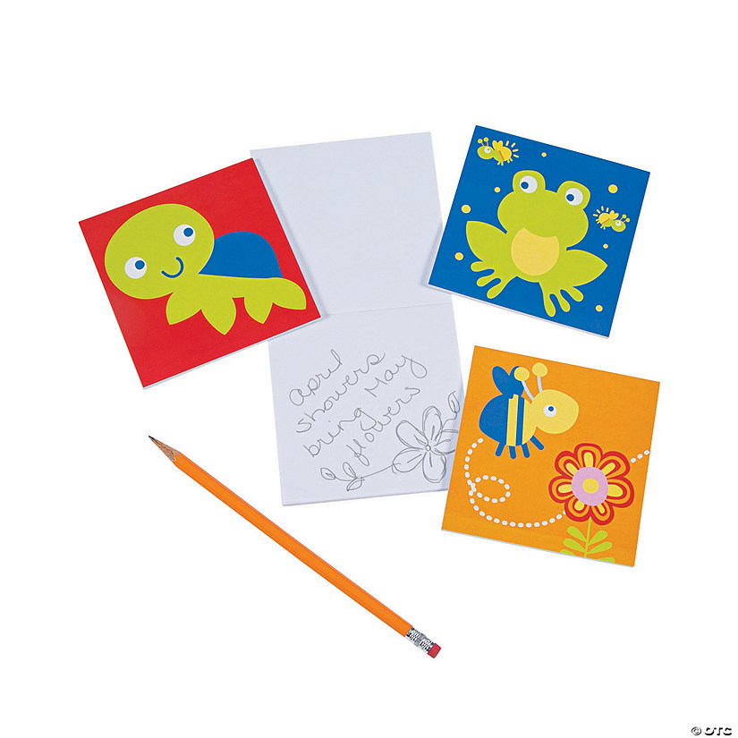 Snappy Spring Notepads Image