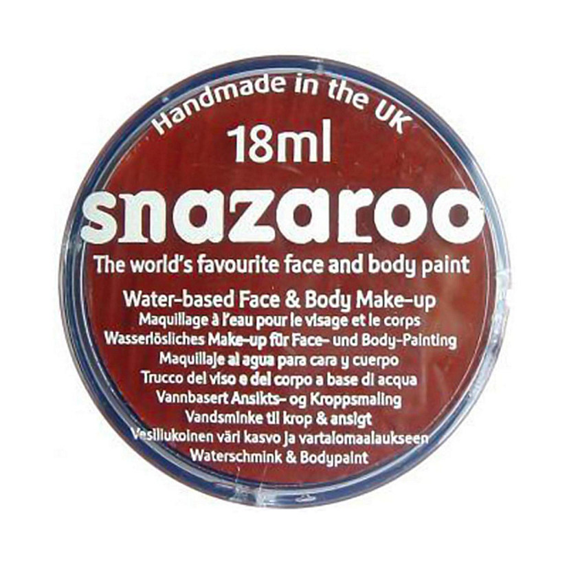 Snazaroo Face Paint - 18ml Brown - Rust Costume Accessory Image