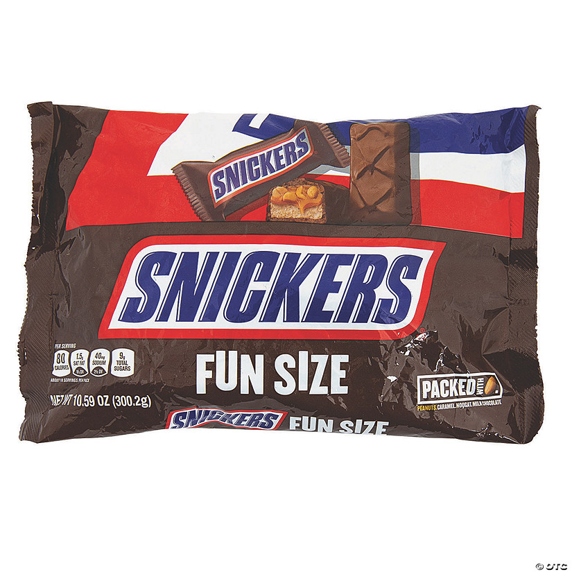 Snickers® FunSize Candy Bars Oriental Trading