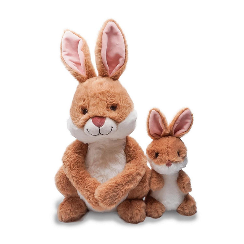 Snooze Monsters Interactive Bedtime Plush Set  Bunny With Baby Image