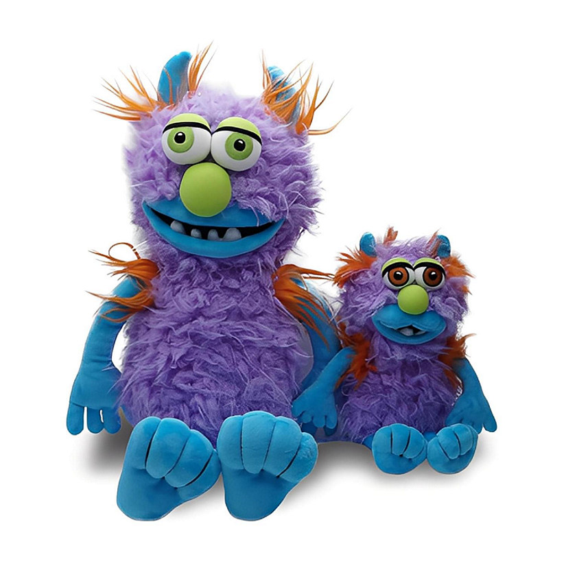Snooze Monsters Interactive Bedtime Plush Set  Coltrane &amp; Washington Jr Image