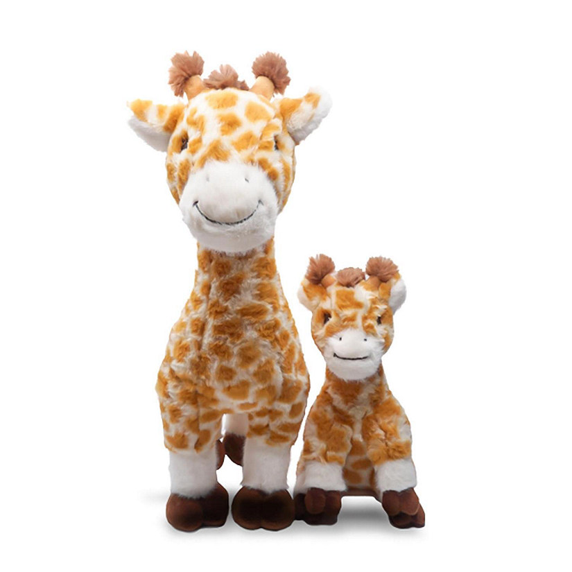 Snooze Monsters Interactive Bedtime Plush Set  Giraffe With Baby Image