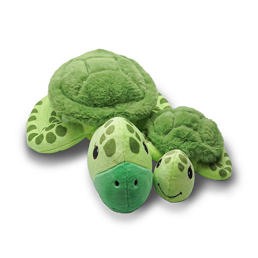 Snooze Monsters Interactive Bedtime Plush Set  Turtle With Baby Image