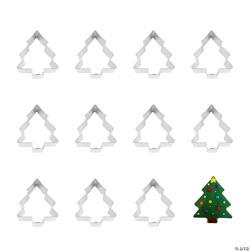 Snow Covered Tree 3.5" Cookie Cutters Image
