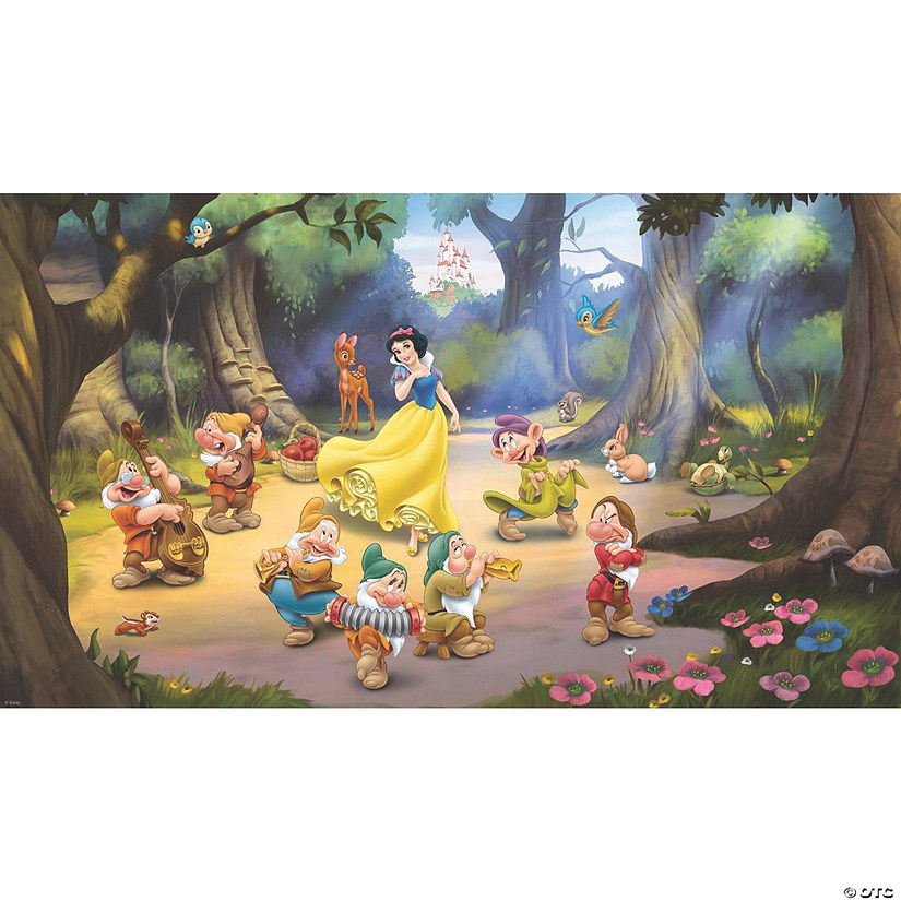 Snow White And The Seven Dwarfs Wallpaper Mural Image